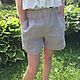 Children's linen shorts in any shade. Childrens shorts. LINEN STYLE. Online shopping on My Livemaster.  Фото №2