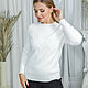 Order The April sweater is white. masutina2. Livemaster. . Sweaters Фото №3