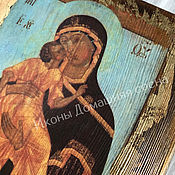 Икона Анастасия Святая ручная работа дерево модерн икона