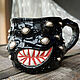  A scary mug with lots of eyes. Mugs and cups. alisbelldoll (alisbell). My Livemaster. Фото №5