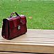 Classic bag: leather briefcase bag. Classic Bag. antony-1. My Livemaster. Фото №6