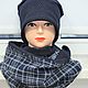 Set of knitted knitwear 'Galaxy'. Headwear Sets. Olga Lado. Online shopping on My Livemaster.  Фото №2