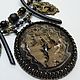 Necklace 'Running with wolves'. Necklace. nata-sabirova.handmade jewelry. My Livemaster. Фото №5