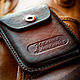 Футляр для документов охотника. Кошельки. Handy Beast Leather. Ярмарка Мастеров.  Фото №7