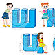"Девочки с буквами". Пособие для логопеда. Шаблоны для печати. Елена. Интернет-магазин Ярмарка Мастеров.  Фото №2