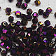 Beacons 3 mm Purple metallic 10 PCs, Beads1, Solikamsk,  Фото №1