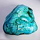 Chrysocolla (large aggregate, 91/ 85/ 65 mm ) Peru. Minerals. Stones of the World. My Livemaster. Фото №5