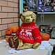 Мишка Тедди Степан. Мишки Тедди. Диброва Cветлана (plushfriend). Интернет-магазин Ярмарка Мастеров.  Фото №2