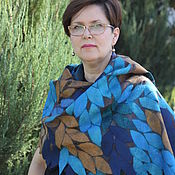 Аксессуары handmade. Livemaster - original item Stole Fairy forest. Handmade.