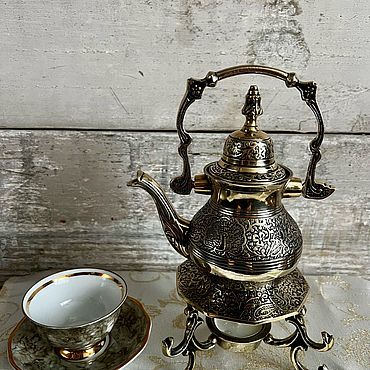 Посуда ручной работы. Ярмарка Мастеров - ручная работа Бульотка на подставке. Handmade.
