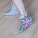 Women's boots made of natural wool bergshav. Felt boots. Saenko Natalya. My Livemaster. Фото №6