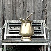 Винтаж ручной работы. Ярмарка Мастеров - ручная работа Jug, bucket, floor vase, brass, Holland.. Handmade.