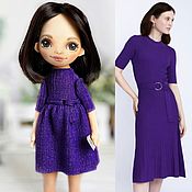 Куколка ручной работы текстильная авторская коллекционная кукла