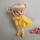 Sandals for doll ob11 color - bright yellow18mm. Clothes for dolls. Olga Safonova. My Livemaster. Фото №4