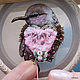 Master class 'Hummingbird brooch from Coffeelena'. Brooches. Coffeelena. My Livemaster. Фото №4