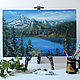 Painting mountain landscape 'Alps' - painting to order, Pictures, Belgorod,  Фото №1
