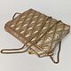 Order Women's handbag, cross-body, gold clutch, gold bag, 196. a-vesta. Livemaster. . Clutches Фото №3