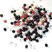 Материалы для творчества handmade. Livemaster - original item 10g MIX 13 Miyuki Drops stone Japanese beads Miyuki. Handmade.