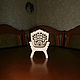 Doll chair 1484. Doll furniture. Anna. Doll furniture (komfortno). Online shopping on My Livemaster.  Фото №2