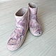 Order Boots women's short. Saenko Natalya. Livemaster. . Felt boots Фото №3