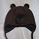 Brown Bear hat men's women's cool, Caps, Cherepovets,  Фото №1