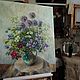 Order Bouquet with rosehip flower. Large oil painting on canvas. Tatiana Chepkasova. Livemaster. . Pictures Фото №3