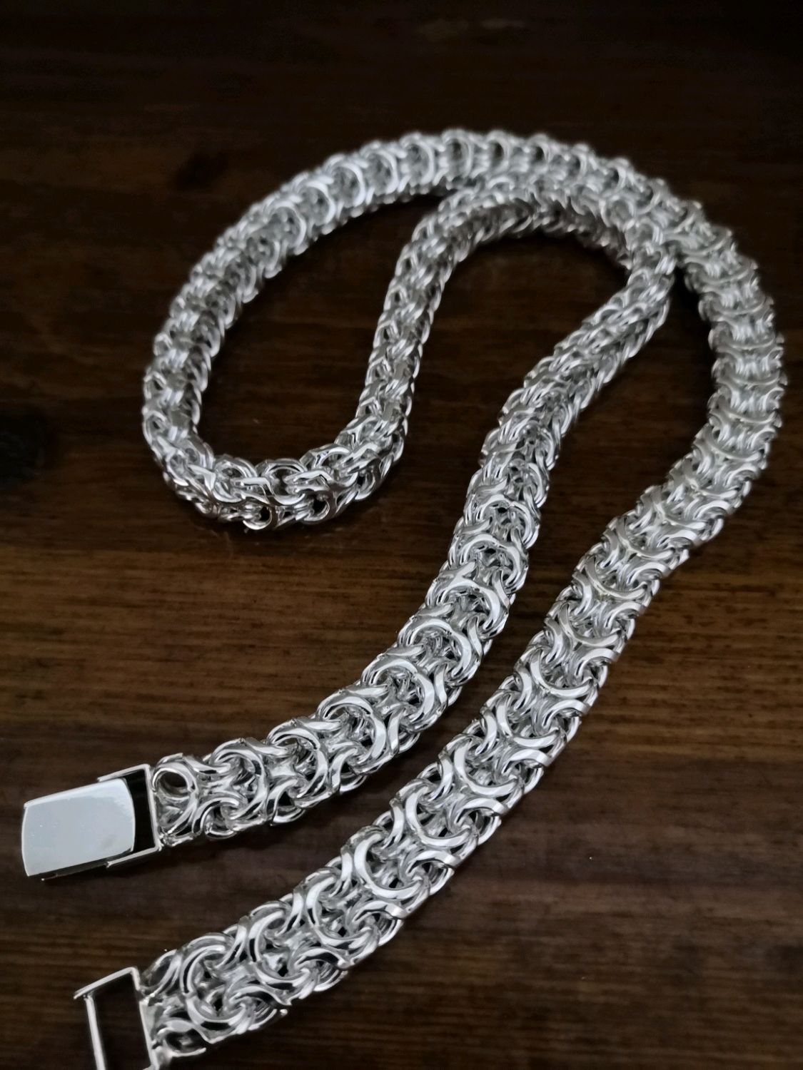 Красивые цепочки из серебра