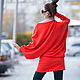 Яркая, весенняя туника из трикотажа - DR0122GE. Платья. EUG FASHION. Ярмарка Мастеров.  Фото №5