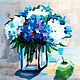 Hydrangeas interior painting. Pictures. Lana Zaitceva. My Livemaster. Фото №6