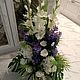 Гладиолусы с сиренью. Композиции. Flowers16kzn-. Ярмарка Мастеров.  Фото №12