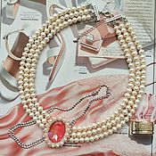 Украшения handmade. Livemaster - original item Necklace Pearl. Handmade.