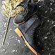 Women's shoes Time 'dark gray nubuck beige tread sole'. Boots. Hitarov (Hitarov). My Livemaster. Фото №6