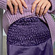 Юбка для беременных длинная теплая фиолетовый. Юбки. Милена. Ярмарка Мастеров.  Фото №4