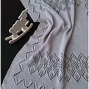 Работы для детей, handmade. Livemaster - original item blankets for kids: A baby blanket for a baby is a warm gift in the crib. Handmade.
