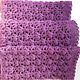 Two-turn snood made of yarn with a gradient in purple-purple color . Snudy1. Cozy corner (nadejdamoshkina). My Livemaster. Фото №4