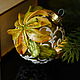 Christmas toy glass Christmas ball flower Lily, Christmas decorations, Moscow,  Фото №1