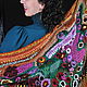 Order Crochet shawl 'Spring bouquet' based on Martiros Saryan. asmik (asmik). Livemaster. . Shawls Фото №3