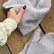Заказать Вязаный женский комплект шапка/варежки из ангоры. Юлия Старостина ( Yuliya Starostina). Ярмарка Мастеров. . Шапки Фото №3