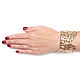 Cuff bracelet, bracelet hard gold wide bracelet, Hard bracelet, Moscow,  Фото №1