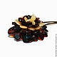 Order amber flower pendant natural stone necklace jewelry amber. BalticAmberJewelryRu Tatyana. Livemaster. . Pendant Фото №3