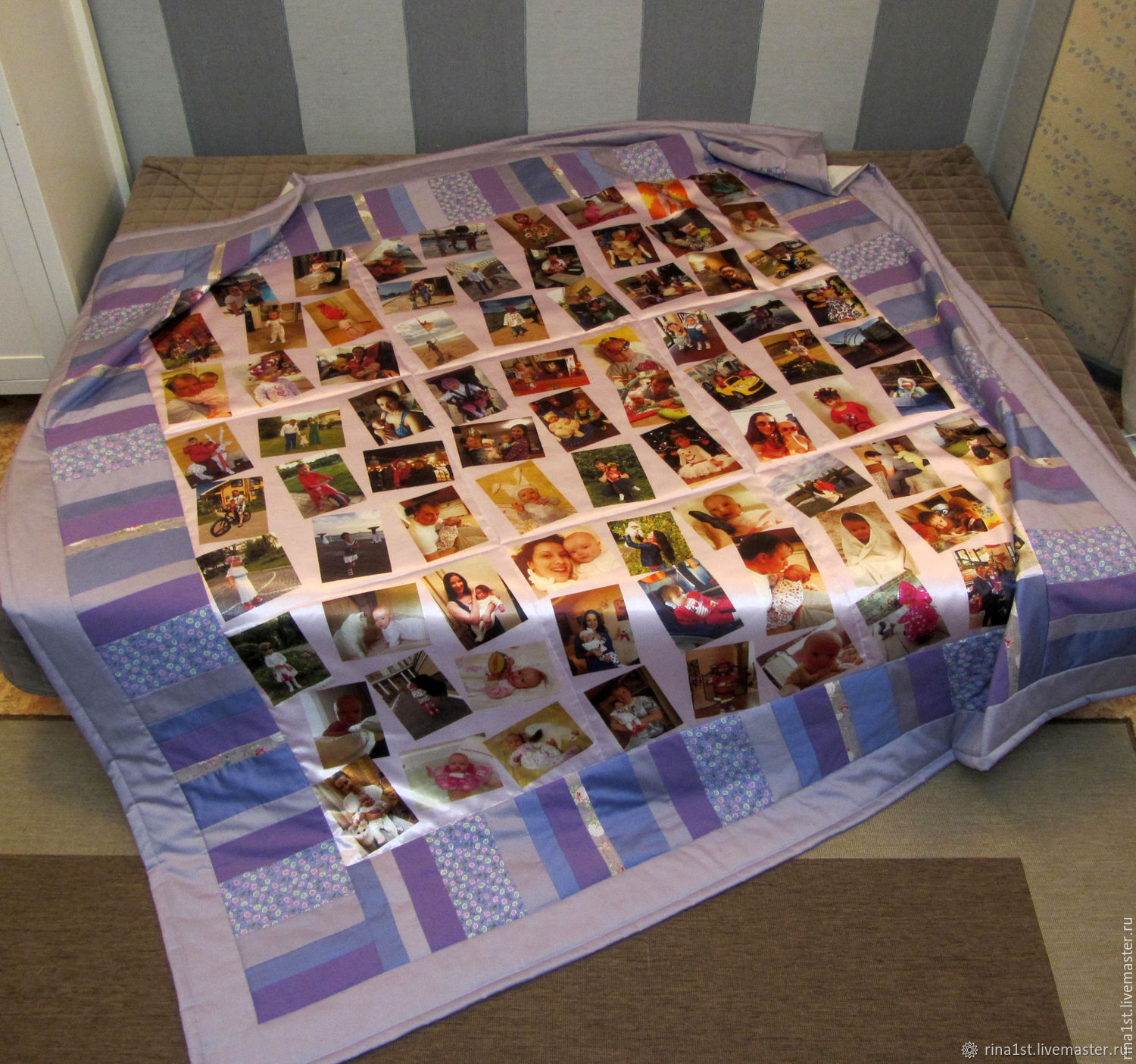 Одеяло с фотографиями