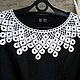 Воротничок вязаный. Воротнички. Вязарушка (irina-knitwork). Интернет-магазин Ярмарка Мастеров.  Фото №2