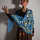 Order Crochet shawl 'Blooming almond'-2 based on V. Van Gogh. asmik (asmik). Livemaster. . Shawls Фото №3