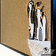 Cork note board "Penguins". Note boards. corkdesigner (corkdesigner). Online shopping on My Livemaster.  Фото №2
