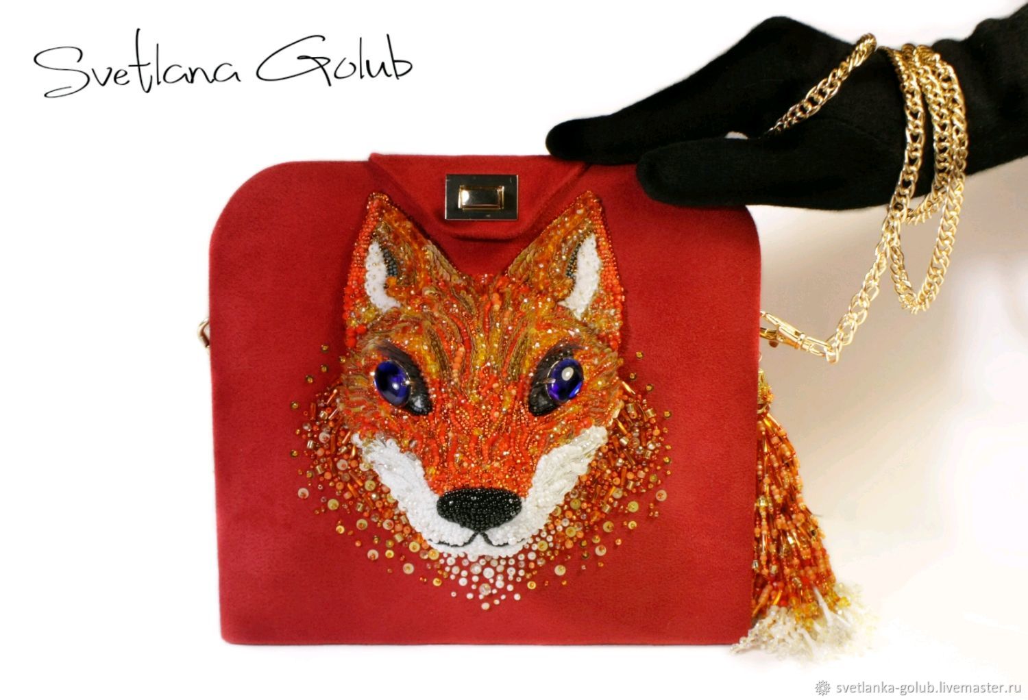 Handbag Red Fox Online On Livemaster With Shipping Fdw5vcom Handbag Red Fox Svetlana Golub My Livemaster