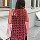 Summer linen shawl Pink dream knitting. Shawls. Bright Shawls by BorchankaZL. My Livemaster. Фото №6