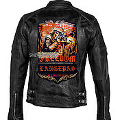 Материалы для творчества handmade. Livemaster - original item Harley Davidson Biker Jacket Patch Harley Davidson. Handmade.