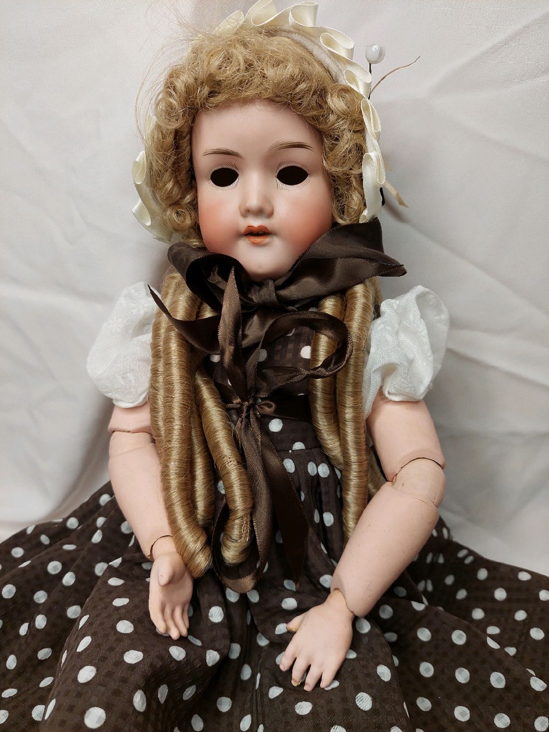 Винтаж: Кукла антикварная Armand Marseille бисквитный фарфор, Куклы винтажные, Санкт-Петербург,  Фото №1