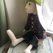 кролик текстильный