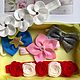 A set of bandages out of felt, Gift for newborn, Moscow,  Фото №1